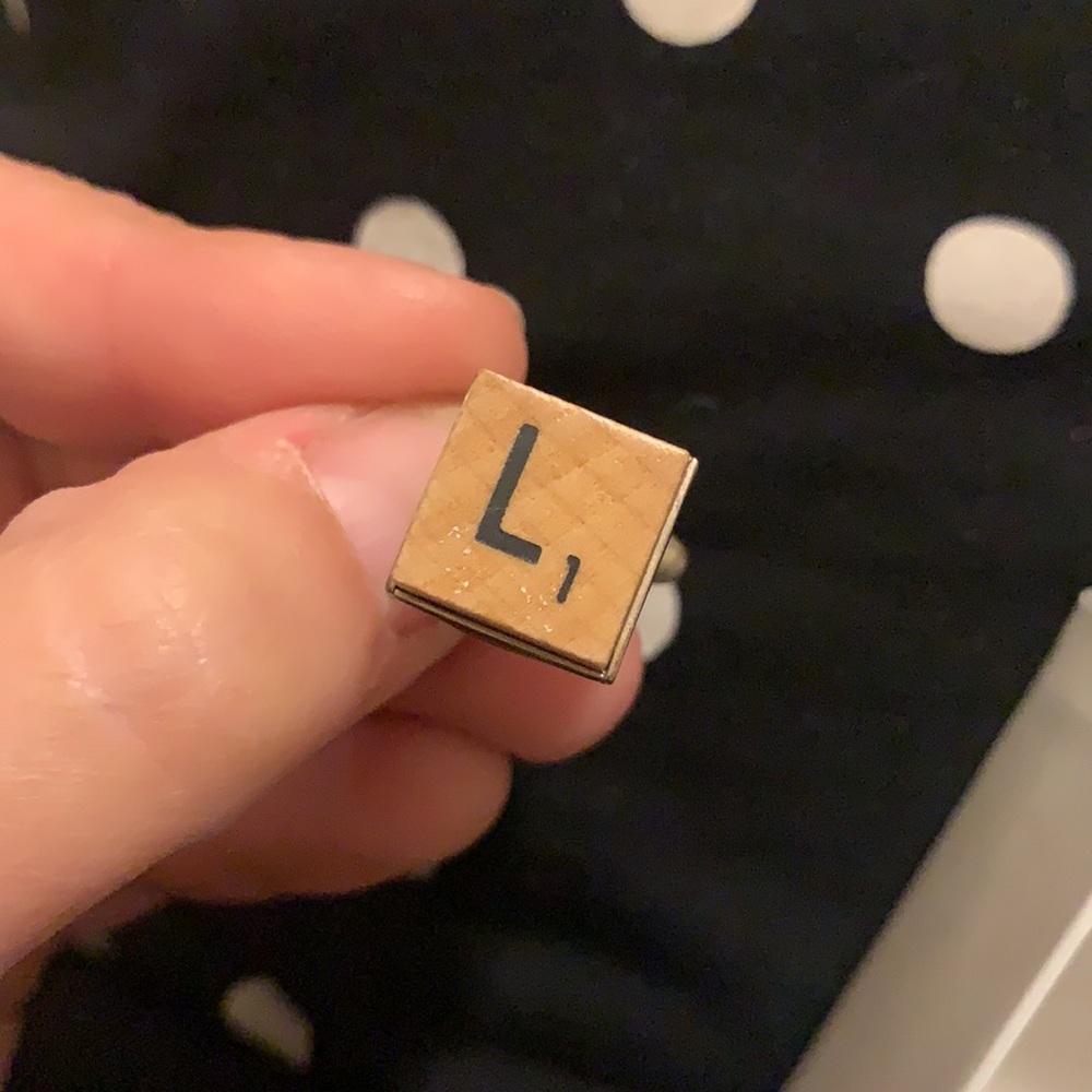 Sterling Silver Scrabble Cufflinks - image 6